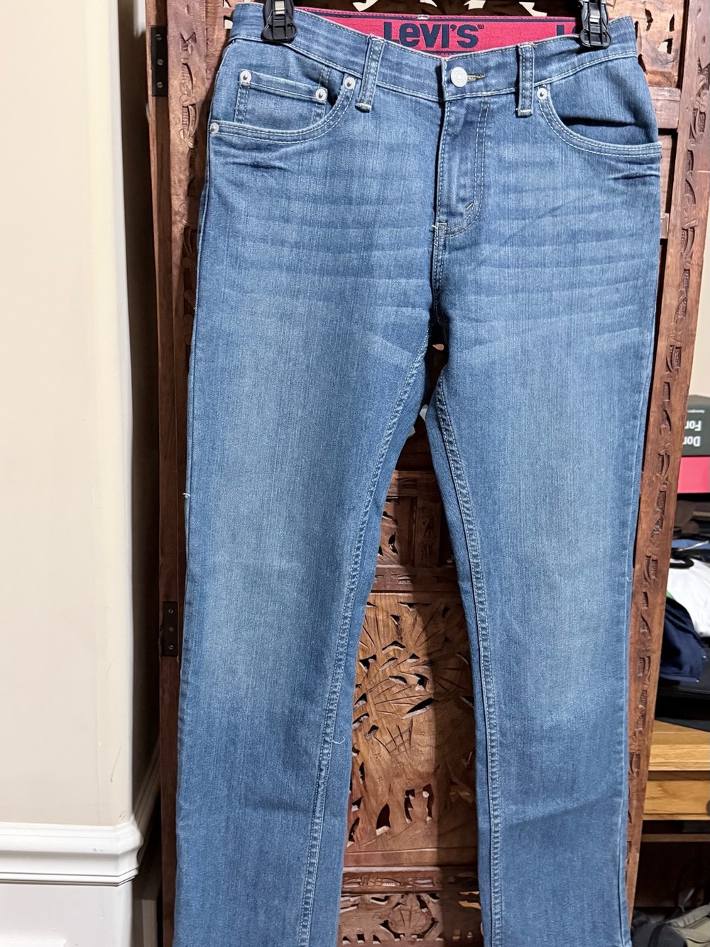 Boys Levi’s adjustable waist jeans size 27/29 14 regular